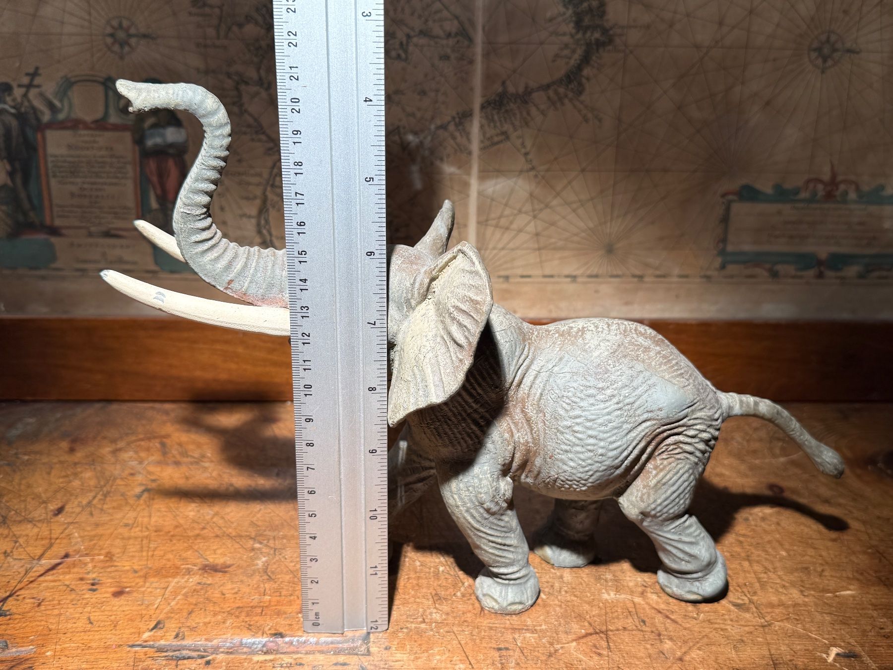 Statuette: Antike Elefant Figur aus Elastolin (Germany) – Usato da schaffhausen venduto da VintAntik_1980 6