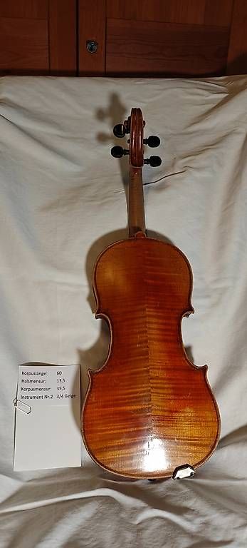 Strumenti musicali: Schöne 3/4 Geige aus einer Instrumentensammlung. – Usato da Münchenstein venduto da s3bas7ian 2
