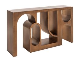 RICHMOND INTERIORS/ Console Alexander Jones brushed gold (Lu