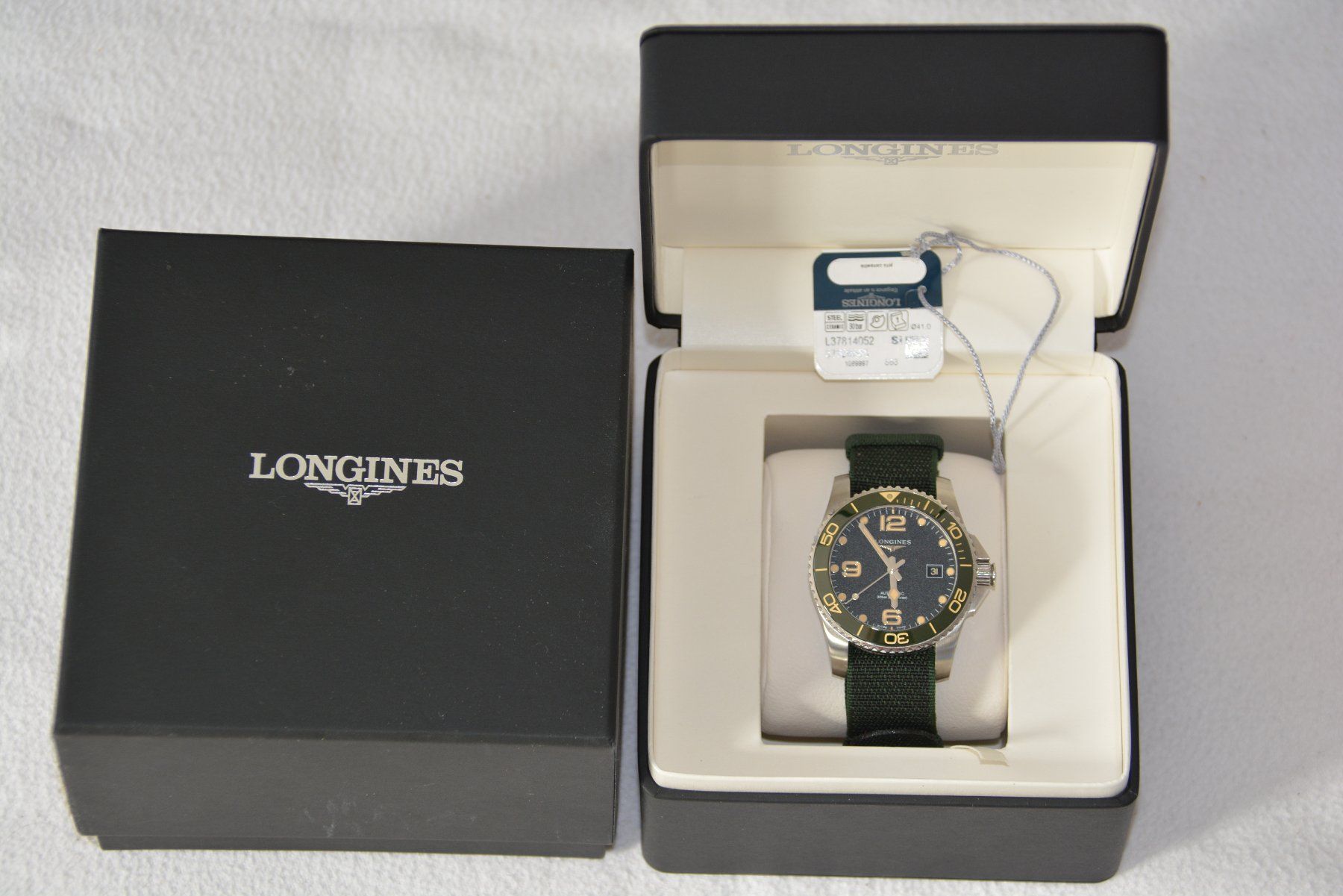 Longines Montres: Top Neuheit: Longines Hydroconquest Automatic 41mm L37814052 – Neuf (Voir description) à Biel/Bienne par Secondhand_Shop 1