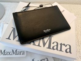 MaxMara Kartenetui aus Leder Schwarz - NEU - mit Etikett