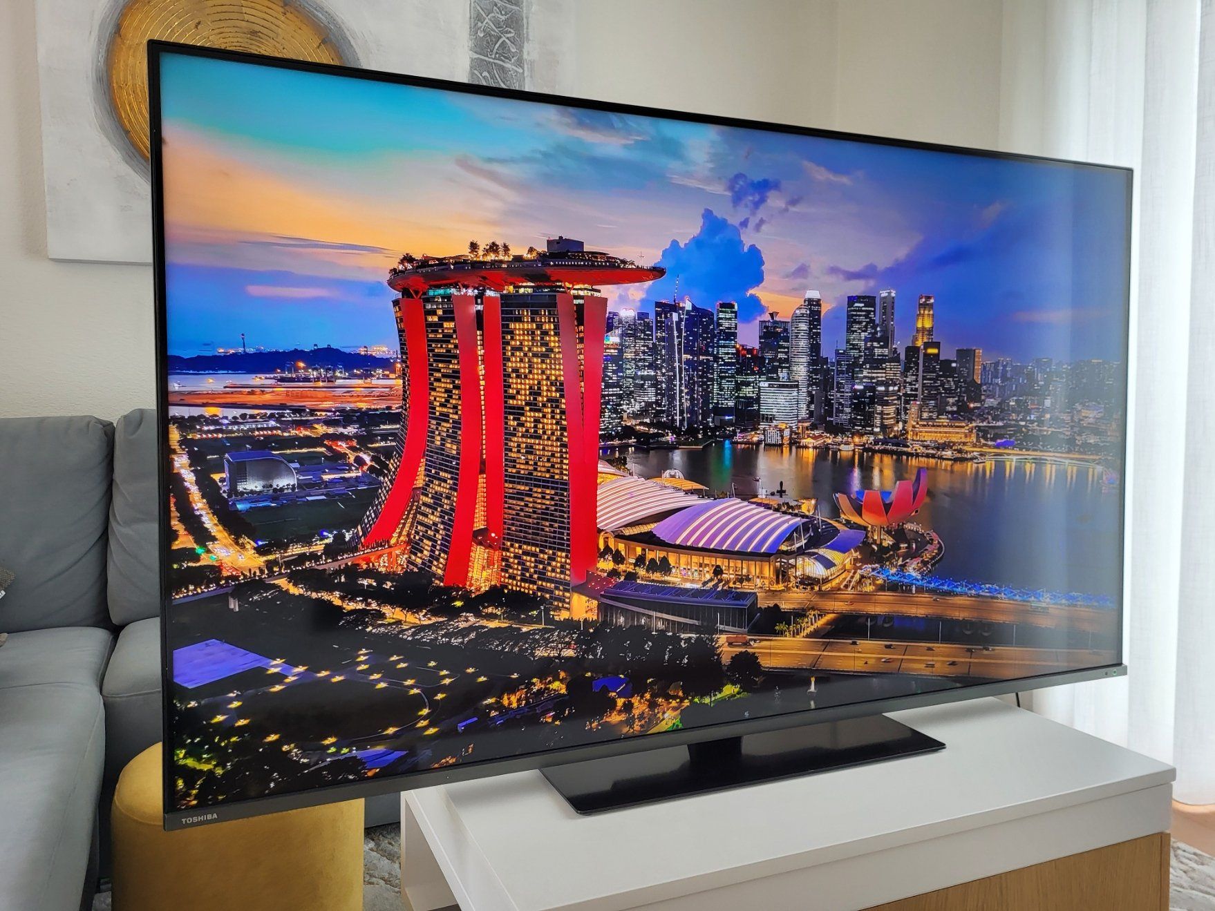 Toshiba Fernseher: Toshiba 65QA7D63DG LED 4K 65" Fernseher – Gebraucht aus Affoltern am Albis von wenshu