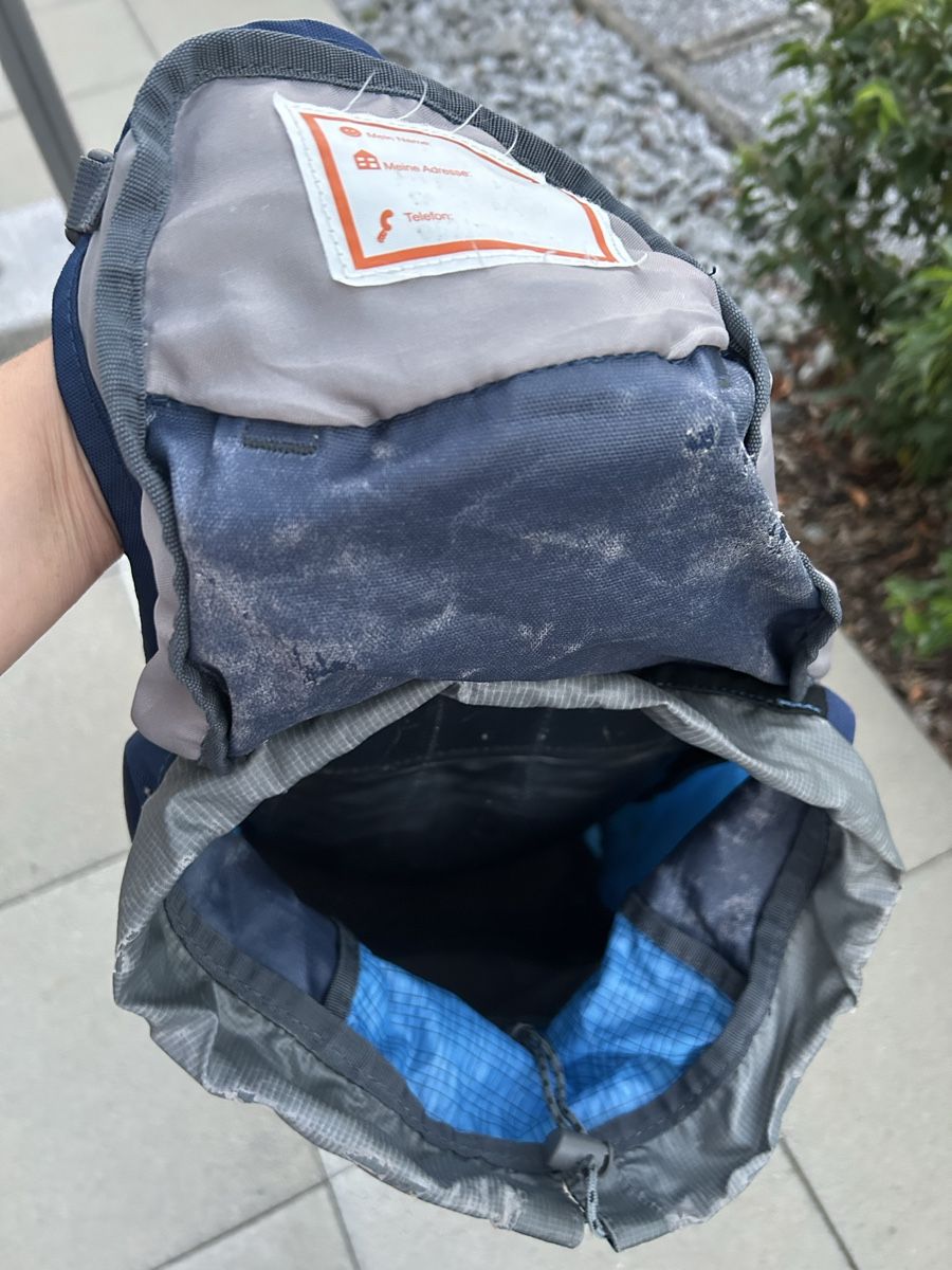 Deuter Borse & Zaini: Rucksack von Deuter Junior, blau – Usato da Erlinsbach SO venduto da hallon480 3