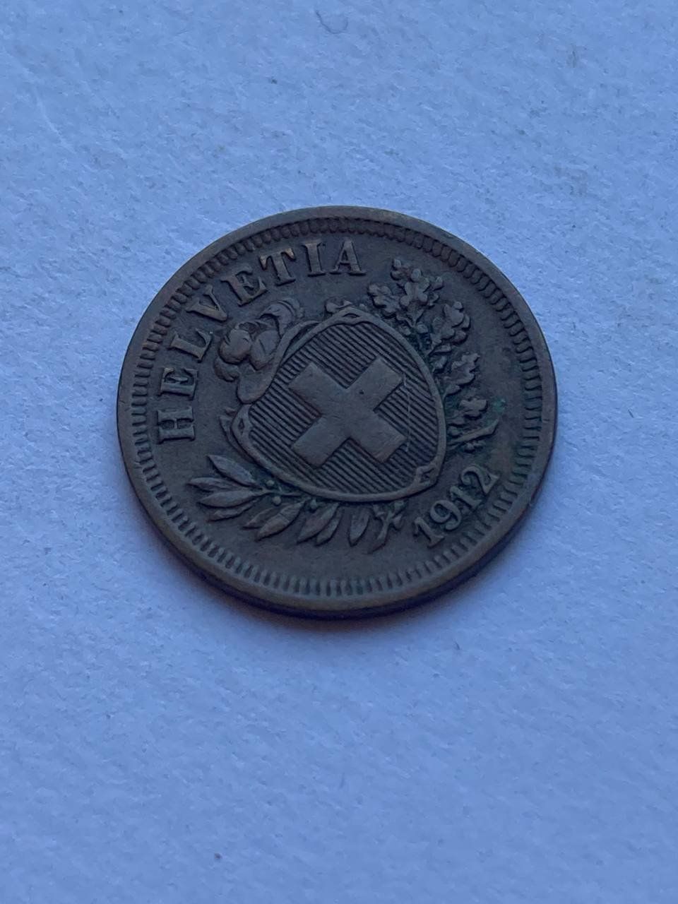 Alle Münzen: Schweiz 1 Rappen 1912 – Gebraucht aus Muralto von manueldisaba01 2