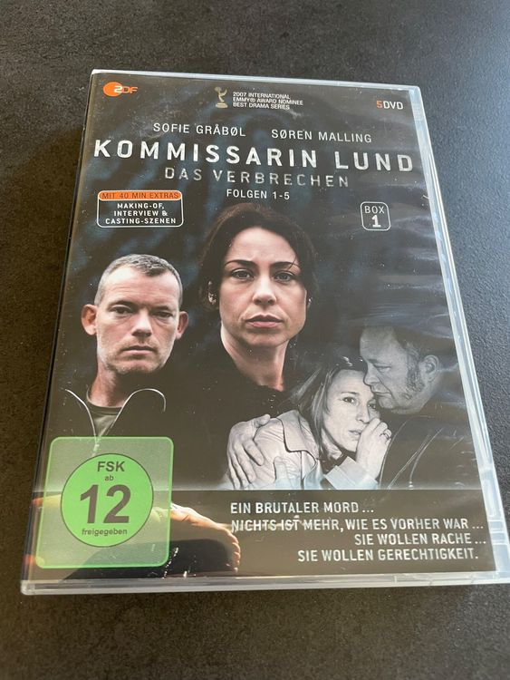 Kommissarin Lund - Das Verbrechen, Box 1, Folgen 1-5 [5 DVDs | Kaufen ...