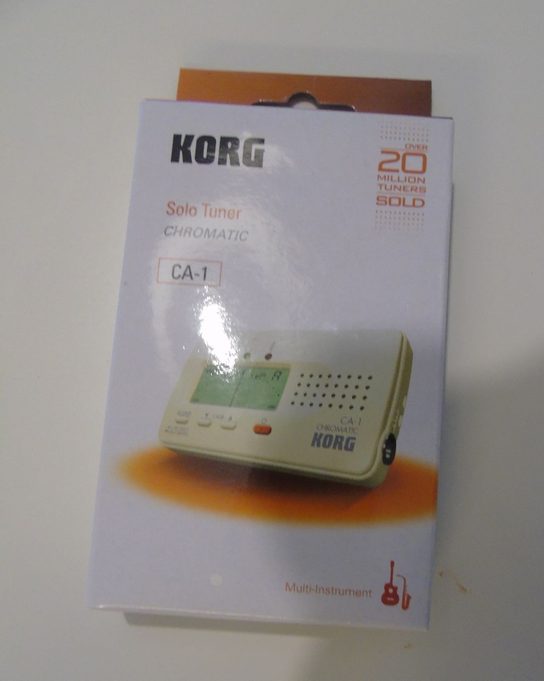 Korg Strumenti musicali: Solo Tuner Chromatik CA-1 – Nuovo e nell'imballaggio originale da Othmarsingen venduto da Paedi576