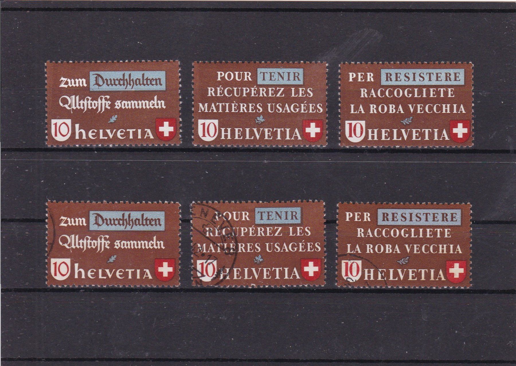 Alle Briefmarken: SCHWEIZ 1942 – Neu (gemäss Beschreibung) aus Gretzenbach von Sikim