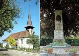 RÜDERSWIL im Emmental, Kirche, Denkmal