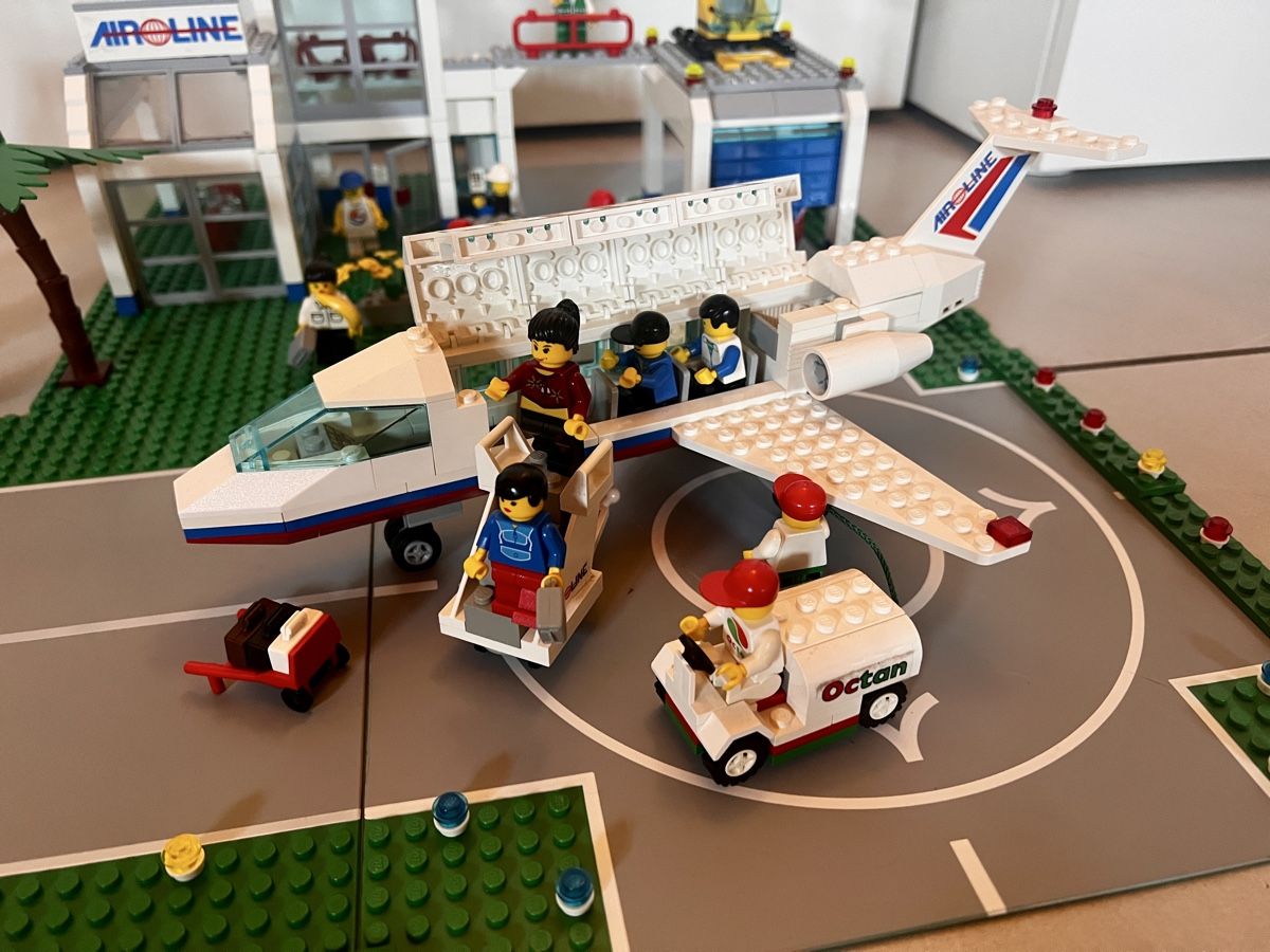 Lego Kit di costruzioni: LEGO System 6597 Riesiger Flughafen – Usato da Winterthur venduto da Concorde12 1