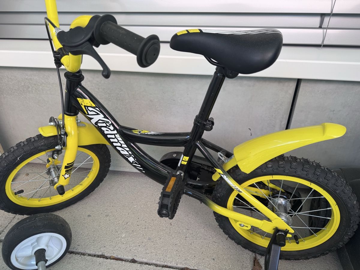 Veicoli per bambini: Kidmax 14 Zoll Kinderfahrrad – Usato da Neuenhof venduto da spi_vkr9 1