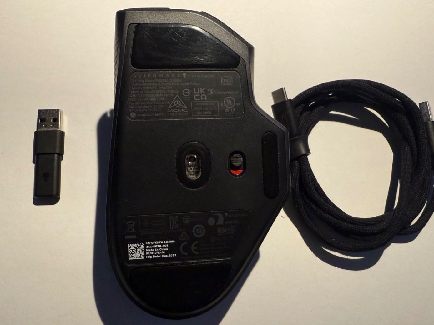 Dell Maus: Mouse Dell Alienware AW620M – Gebraucht aus Bülach von lid_gx9n 2