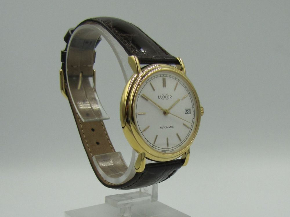 ETA 2824-2 Automatic Armbanduhr LUXOR mit Datum, NEU SM (Neu