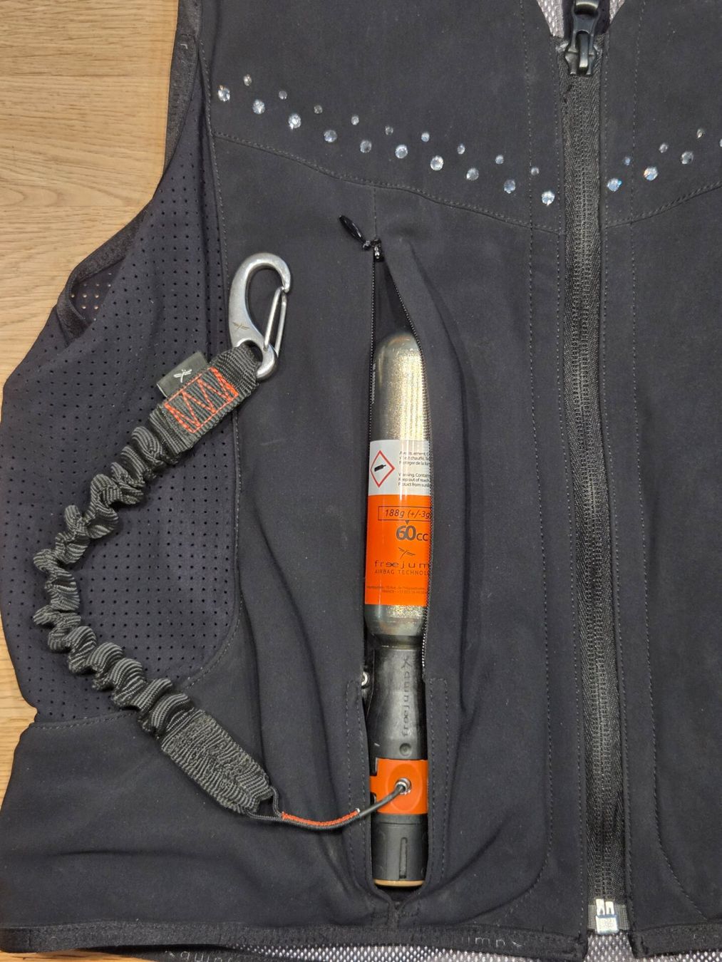 Gilet & Giacche senza maniche: Airbag Reitweste Freejump Crystal – Usato da Romanshorn venduto da sippi22 5