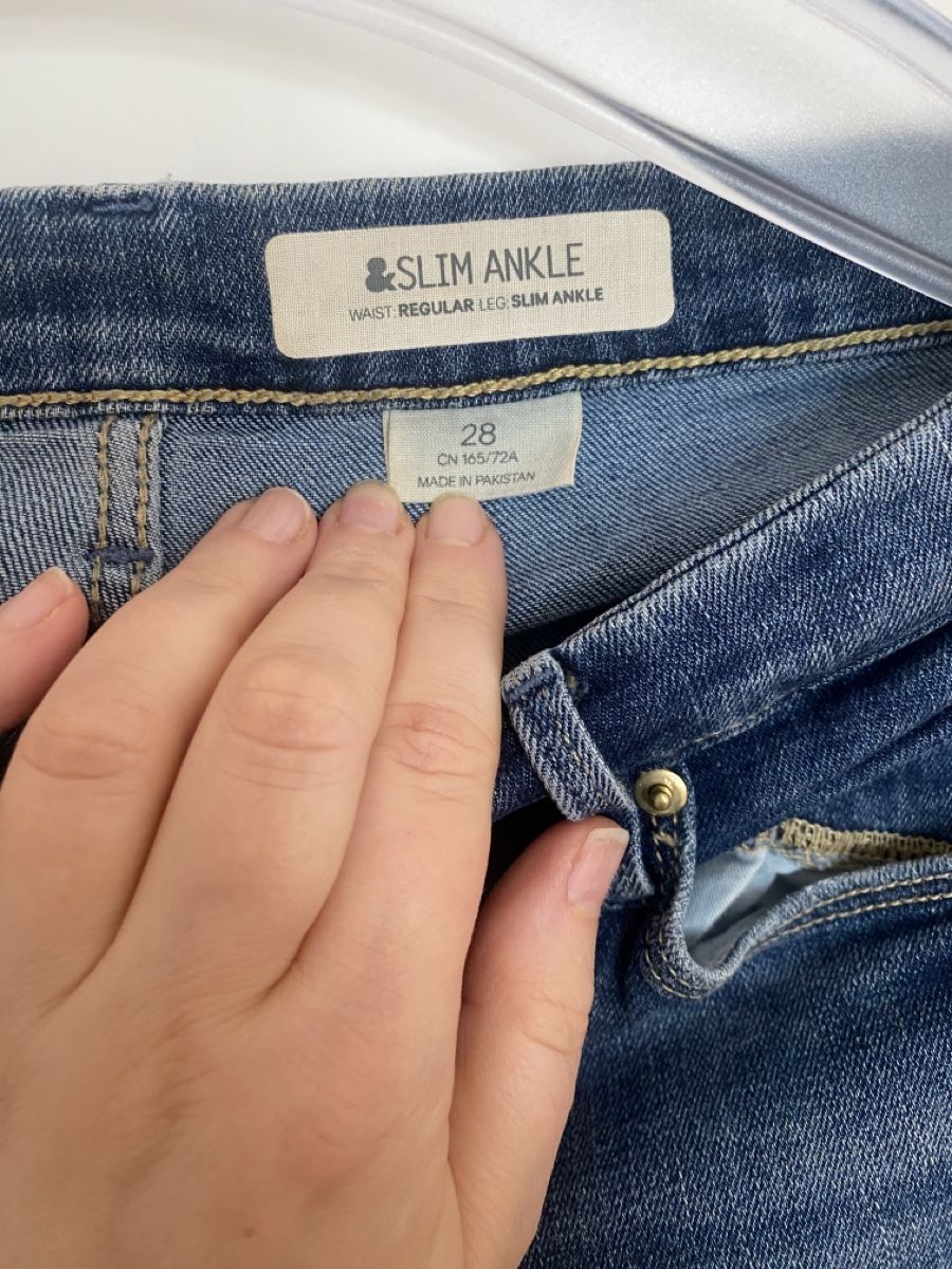 H&M Jeans: H&M Slim Ankle Jeans Gr. 28 – Usato da Muensingen venduto da drleevsy 1