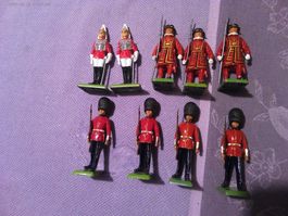 Britains - BRITISCH GARDEN, 9 STÜCK, Vintage!!!!!!