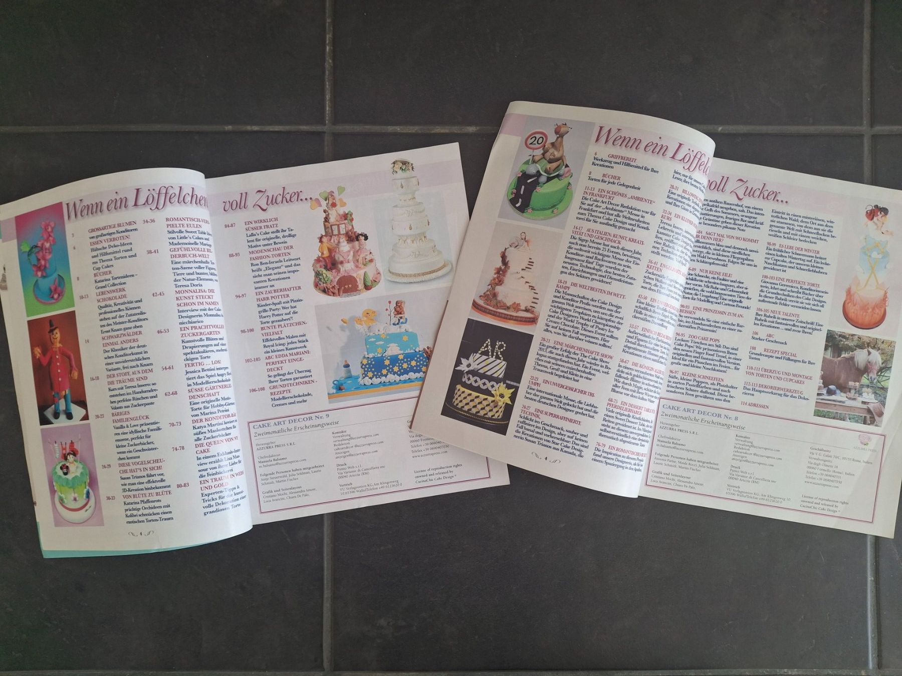 Riviste & Magazine: Cake Art decor (2 Hefte) – Usato da Walterswil SO venduto da Mama_noel 1