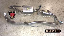 ROVER 2300 / 2600 Chromstahl-Auspuffanlage, neu ab 77 > 1982