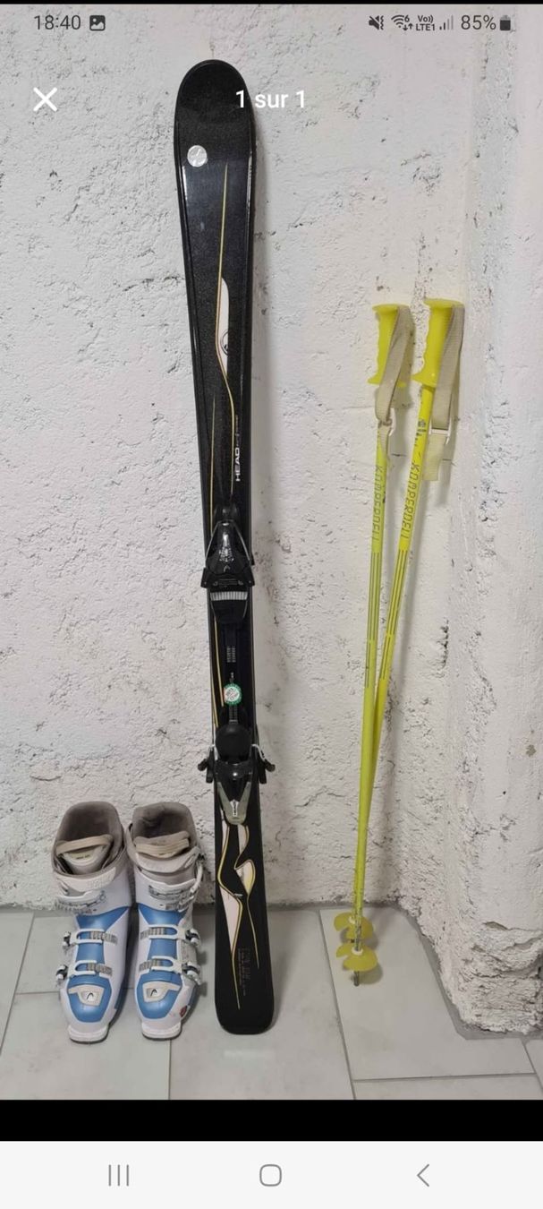 Sci: Ensemble de ski – Usato da Düdingen venduto da Ayatola