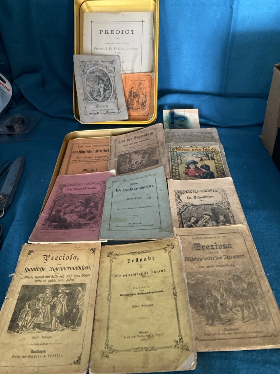 Livres: alte Schriften – D'occasion à Schwanden GL par bait04
