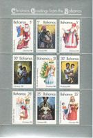 Block "Weihnachtsmann". Bahamas.