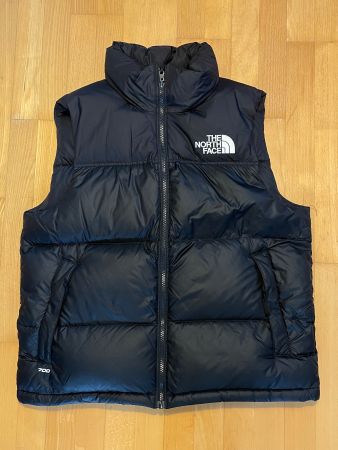 The North Face Hooded Puffer Vest 700 Sz M