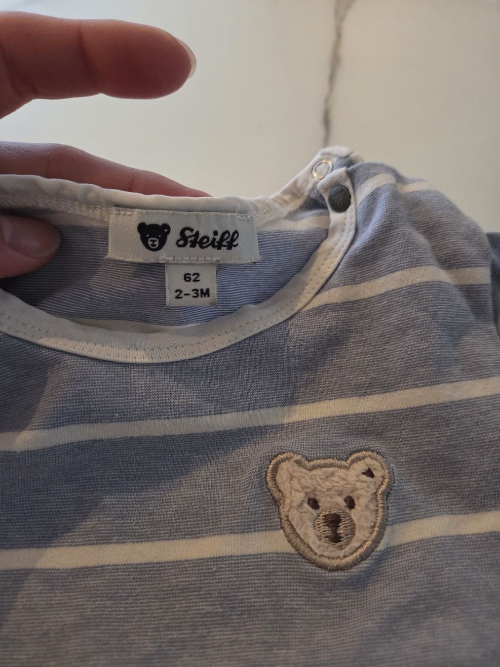 Steiff Maglioni & Felpe: Steiff Baby-Shirt, Grösse 62 – Nuovo (secondo la descrizione) da Hochdorf venduto da lor_27 1