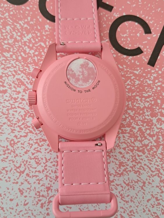 Swatch Orologi: Swatch x Omega Moonswatch Mission to the Pink Moonphase – Usato da Niederhasli venduto da zvb_fgn2 7