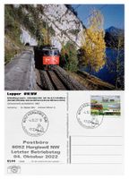 Alpnachstad Letzttag Post Hergiswil Bahn SBB Brünig  De 4/4