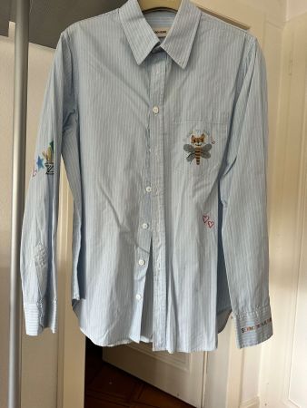 Zadig & Voltaire Taskiz blue shirt size M