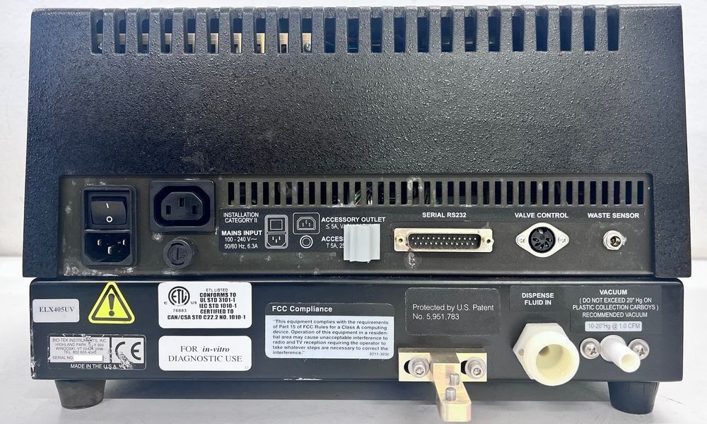 Accessori da laboratorio: BIO-TEK Instruments Microplate Washer ELx405 – Usato da Niederdorf venduto da LeptonAG_Labor 5