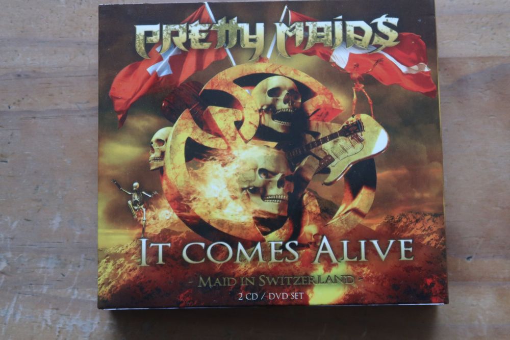 Pretty Maids/IT COMES ALIVE・・・ 2CD+DVD 洋楽（www.orderfiberinternet.com）