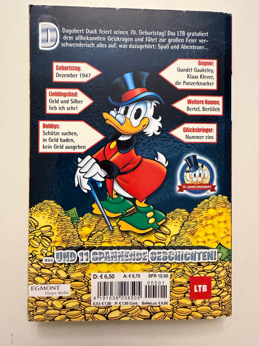 Fumetti: LTB Lustiges Taschenbuch Band 501 – Usato da Münsingen venduto da Ganjam 2