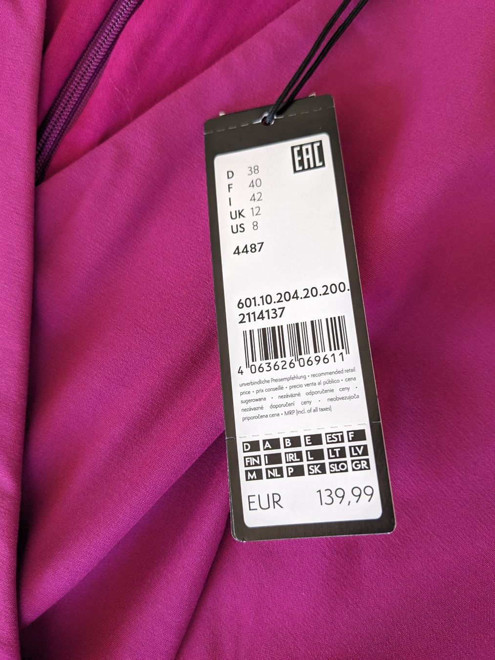 Comma Vestiti: Comma Cocktailkleid Gr. 38 neu mit Etikett – Nuovo e nell'imballaggio originale da Lengnau AG venduto da Nathi88 1