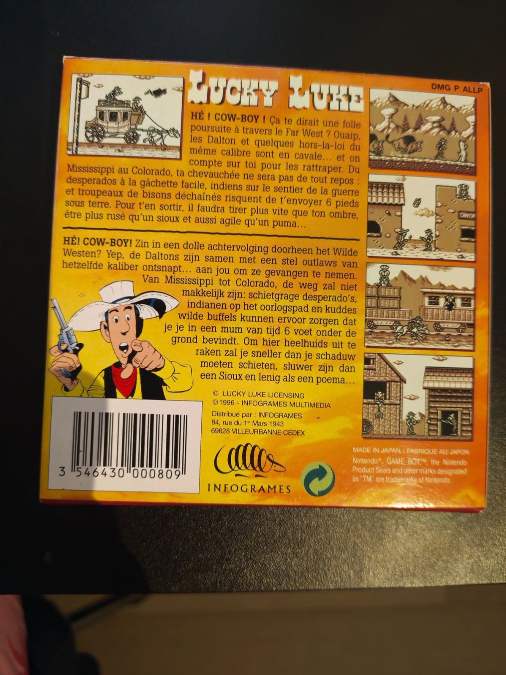 Spiele: Lucky Luke GB – Gebraucht aus Monthey von Micro-ondesGame 2