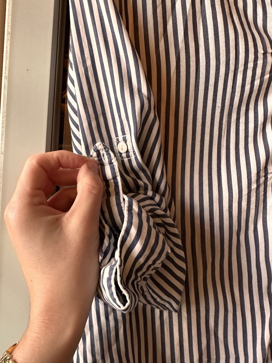 Zara Camicette: Zara Basic Striped Blouse - Size S – Nuovo (secondo la descrizione) da Zürich venduto da BettinaMarie2308 3