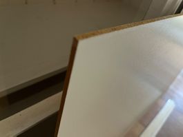 Pavatexplatte Weiss einseitig beschicht. 2070 x 1230 x 5 mm