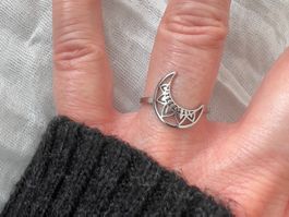 Bague Lune - Mund Edelstahlring