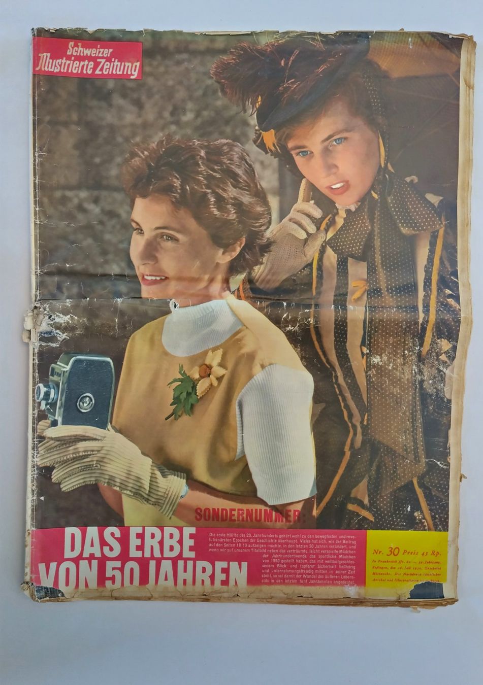 Revues & Magazines: Schweizer Illustrierte Zeitung 1950, Nr. 30 - Sondernummer – D'occasion à Bellach par JingleJerry