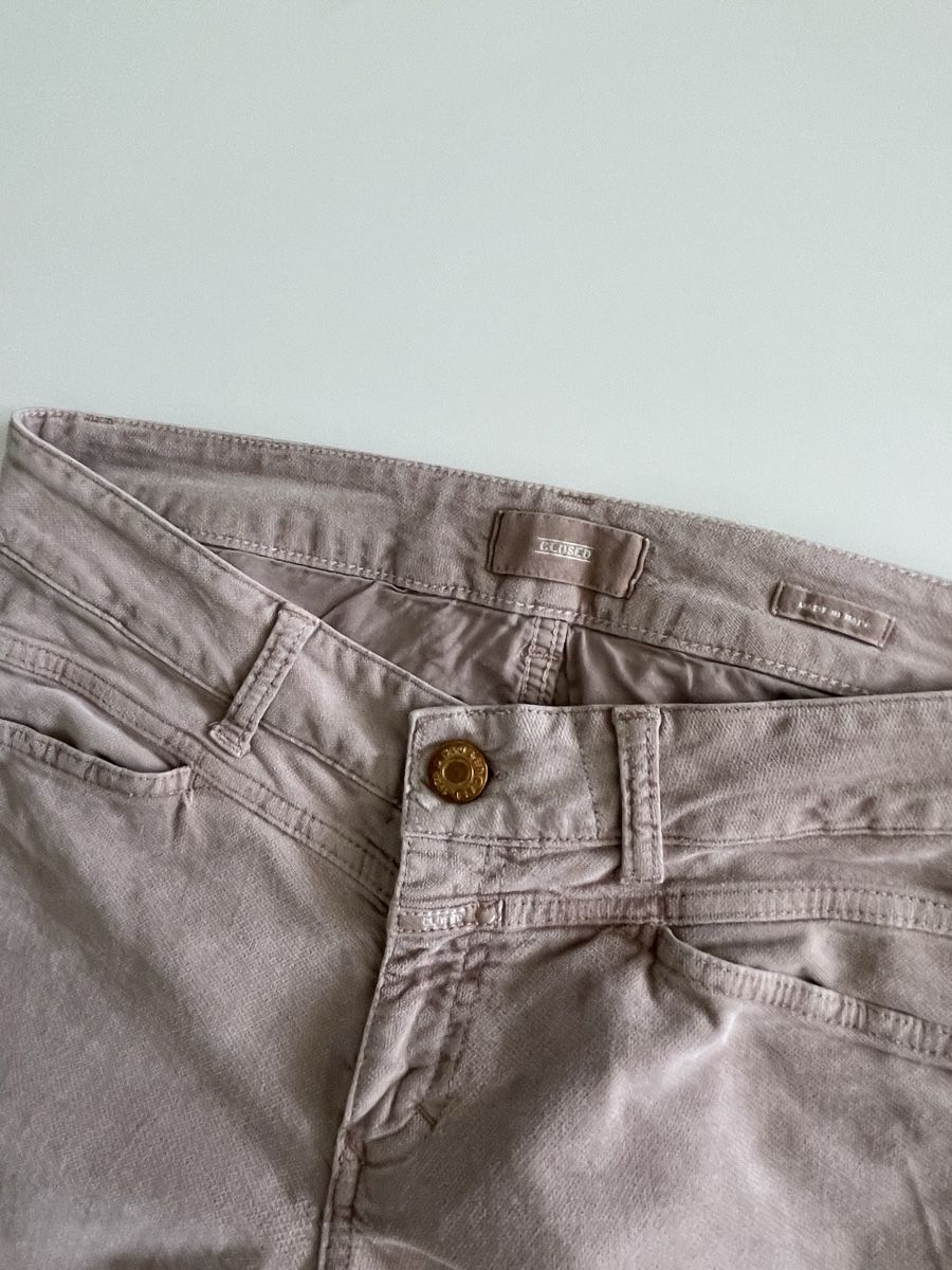 Closed Pantaloni: CLOSED Pedal Star 1621 Beige Gr. 26 – Usato da Zürich venduto da Recode.Fashion 7