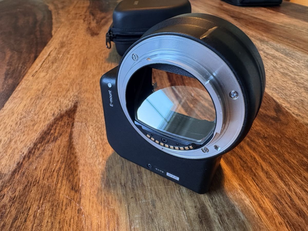 Adattatori foto: Sony LA-EA4 E-mount Objektivadapter inkl Box – Usato da Hirzel venduto da rfhz 2