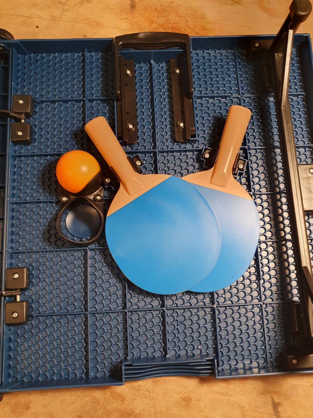 Tennis da tavolo: Schildkröt Mini Tischtennis Netz fehlt – Usato da Zürich venduto da loosebone 4