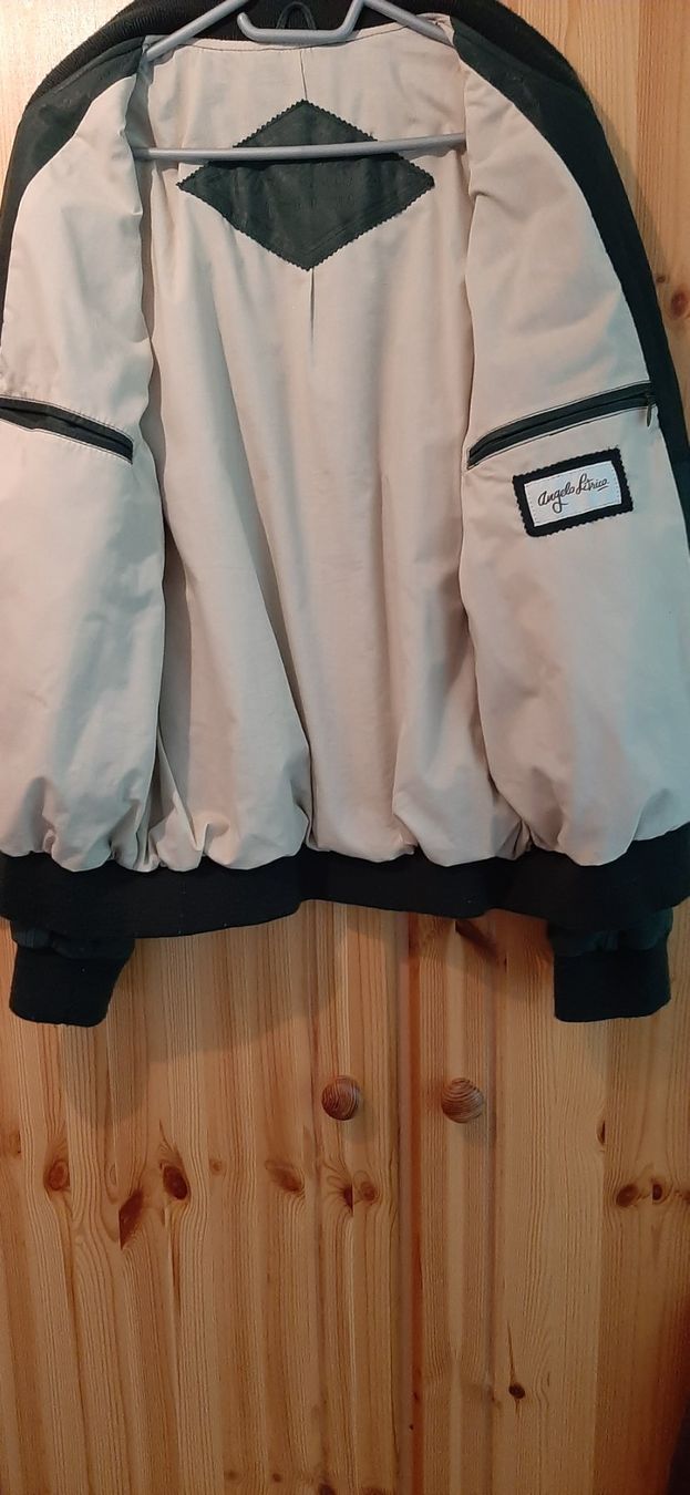 Giacche: Herren Velour - Lederjacke, grün, Gr.50 – Usato da Wiesendangen venduto da pau_56xn 2