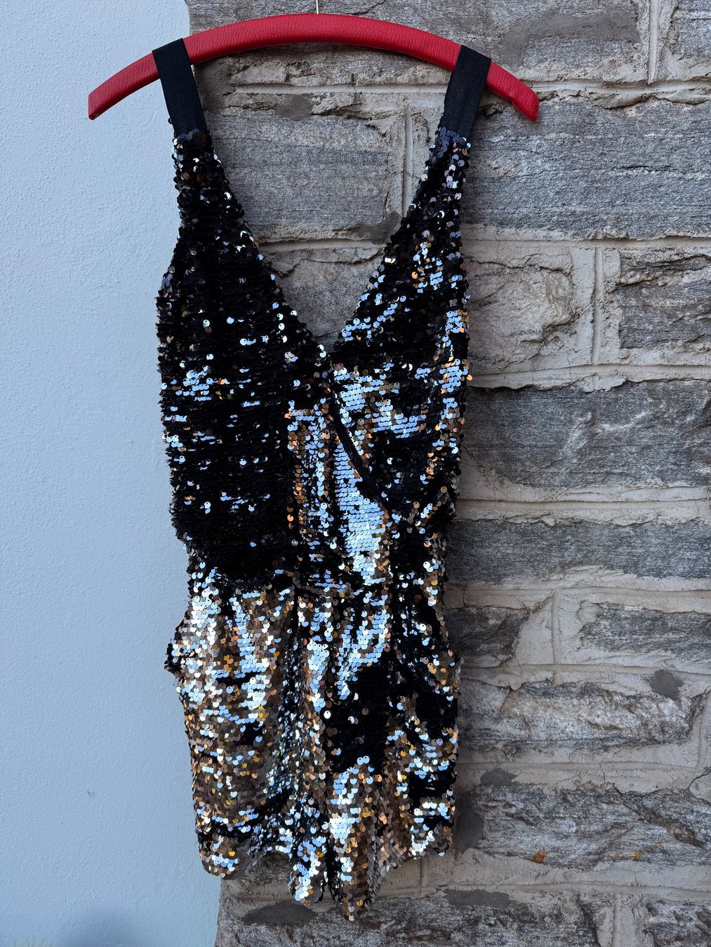 Vestiti: Tuta Elegante Paillettes Argento – Nuovo (secondo la descrizione) da Bellinzona venduto da bul_mvy5 2