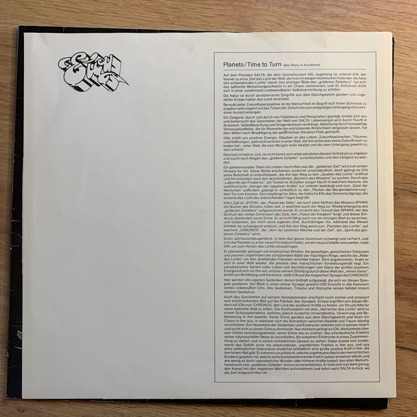 Schallplatten: ELOY - TIME TO TURN...OG GER 1982...VG/VG – Gebraucht aus Gals von Diskopatshop 4