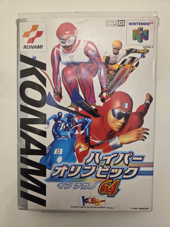 Hyper Olympic in Nagano 64. Nintendo 64, Konami. Japon Japan (Gebraucht ...