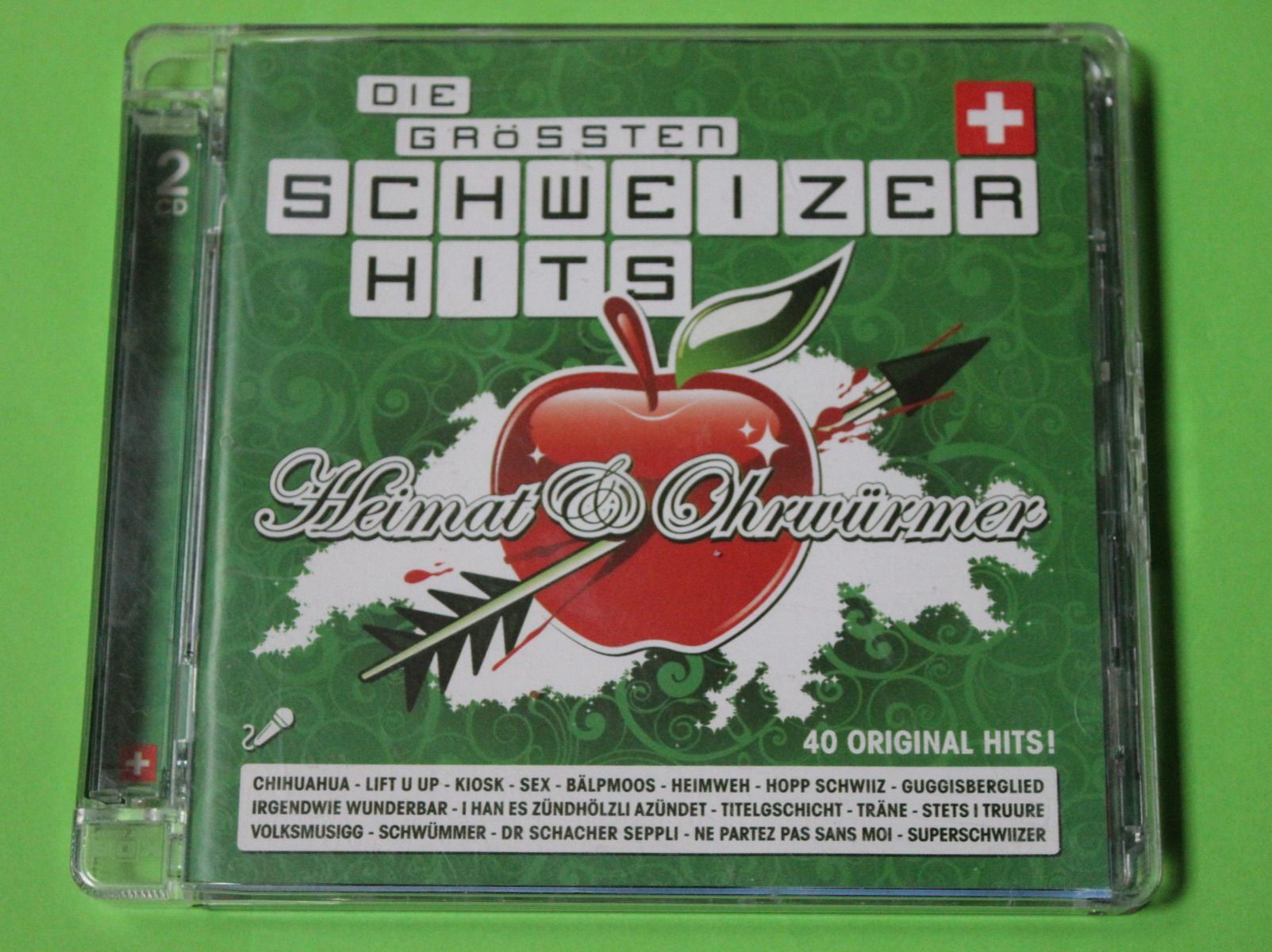 CDs: Die grössten Schweizer Hits - Heimat & Ohrwürmer 2CDs 2007 – Gebraucht aus Tübach von JamesStone 1
