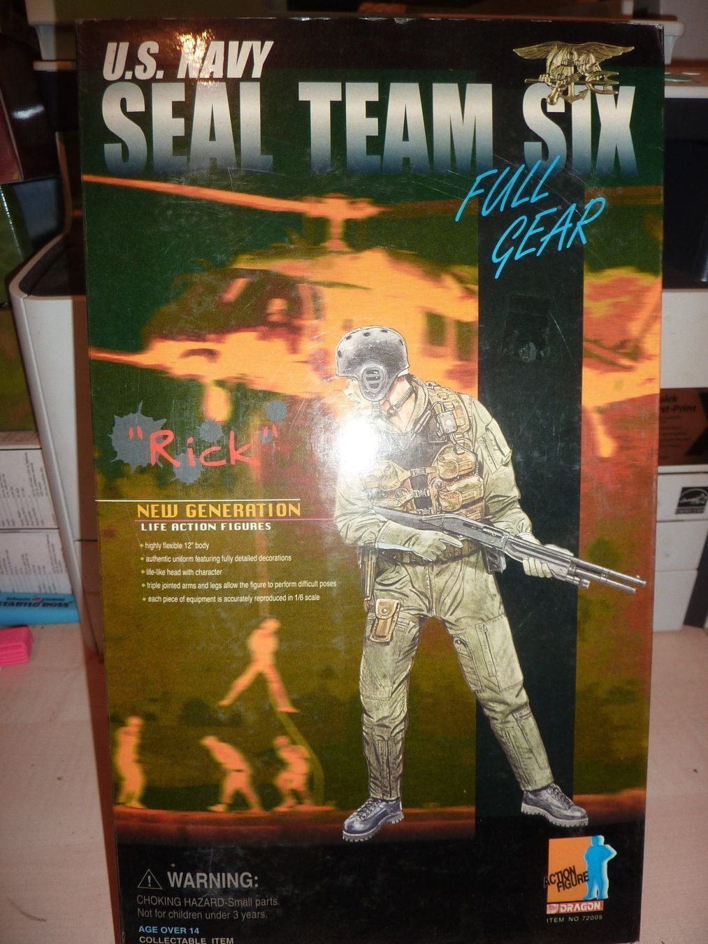 Kit di modellismo & Modellini statici: US NAVY SEAL TEAM SIX – Nuovo e nell'imballaggio originale da Balsthal venduto da bouteliee