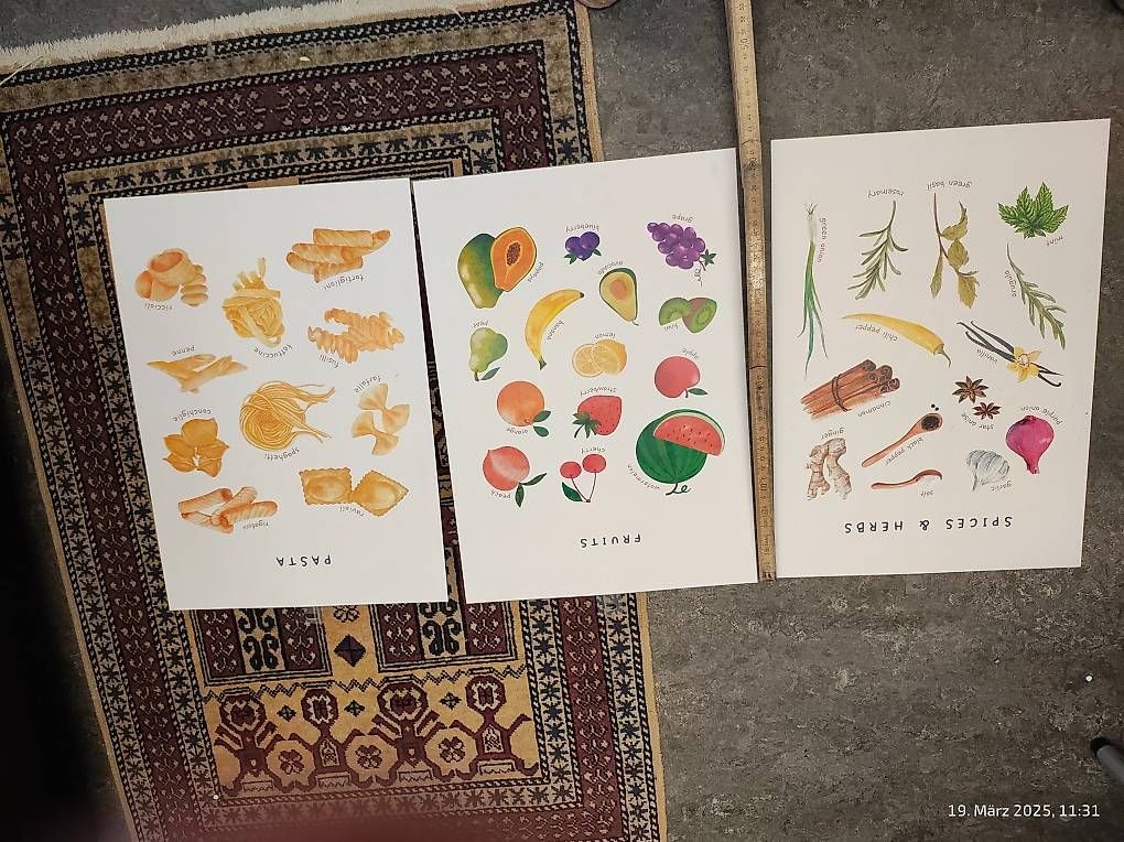 Foto & Immagini: Schöne Food-Poster – Usato da Gebenstorf venduto da Soshd 2
