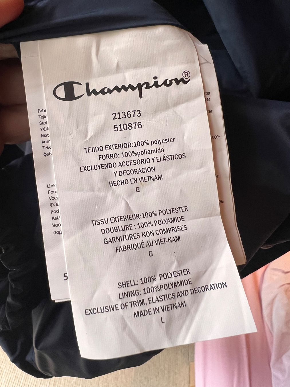 Champion Giacche: CHAMPION coach navy jacket – Nuovo (secondo la descrizione) da Lausanne venduto da NYC67 5