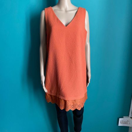 SANDRO Kleid / Orange Rocket Crepe Dress 🧡